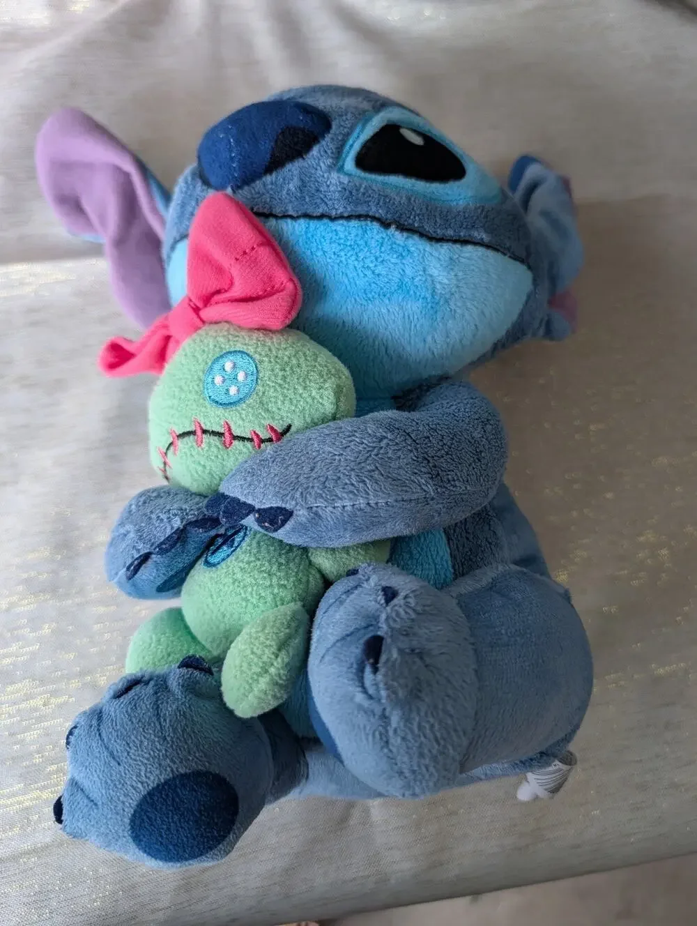 Official Disney Lilo STITCH Plush Toy 22 Inches Holding Scrump - Great Cond!